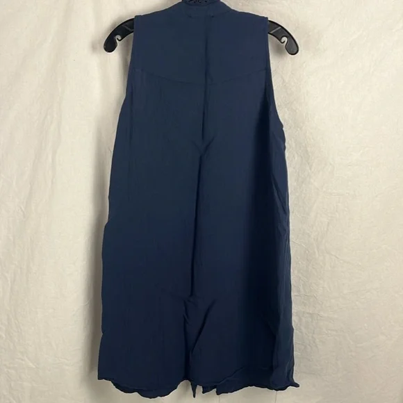 Pomader place blue sleeveless dress Dutton - Picture 5 of 6